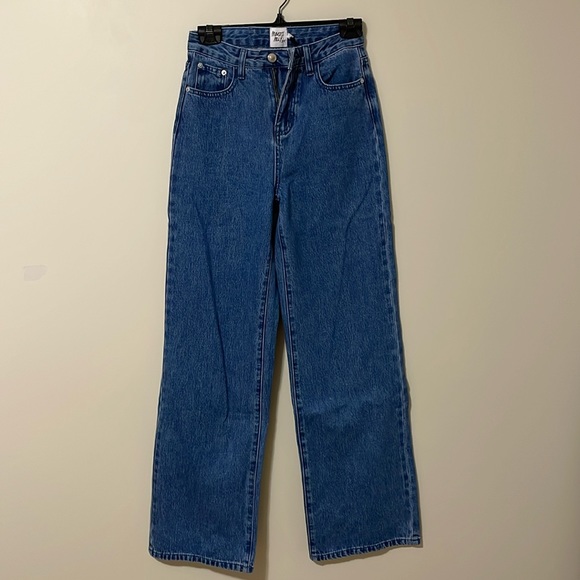 Princess Polly - Eugarie Wide Leg Jeans - Denim - Size 0 - Picture 2 of 5
